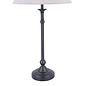 Ludchurch - Industrial Black Table Lamp with Shade - Laura Ashley