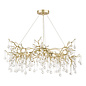 Willow - 5 Light Champagne & Crystal Pendant - Laura Ashley