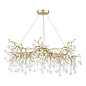 Willow - 5 Light Champagne & Crystal Pendant - Laura Ashley