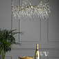 Willow - 5 Light Champagne & Crystal Pendant - Laura Ashley