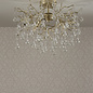 Willow - 3 Light Champagne & Crystal Semi Flush - Laura Ashley