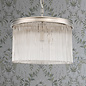 Manon - 3 Light Champagne and Glass Pendant – Laura Ashley