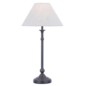 Ludchurch - Industrial Black Table Lamp with Shade - Laura Ashley