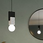 Bola- Black & Terrazzo Pendant