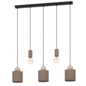 Mokka - 5 Light Linear Bar Pendant Light