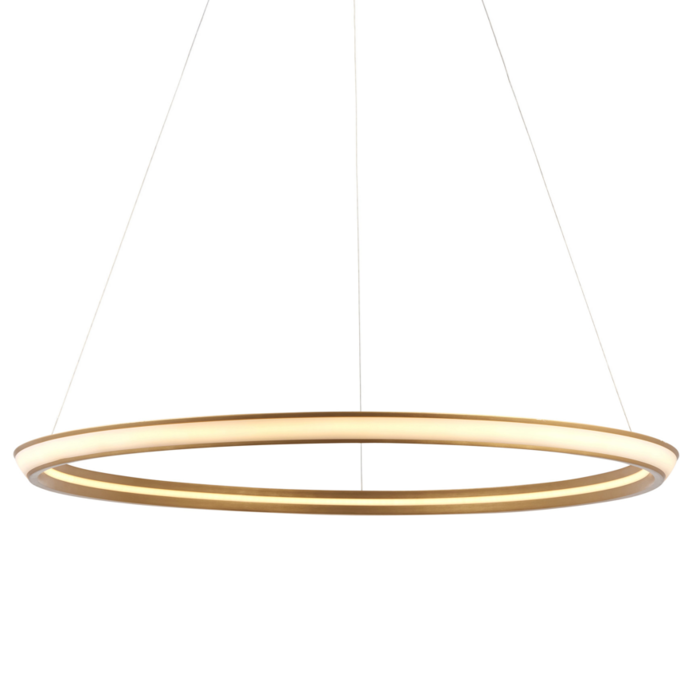 Volution - LED Gold Ring Pendant Light