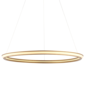 Volution - LED Gold Ring Pendant Light