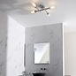 Barbara - Chrome & Frosted Glass 4 Light Semi-Flush Bathroom Light