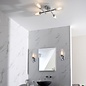 Barbara - Chrome & Frosted Glass 4 Light Semi-Flush Bathroom Light