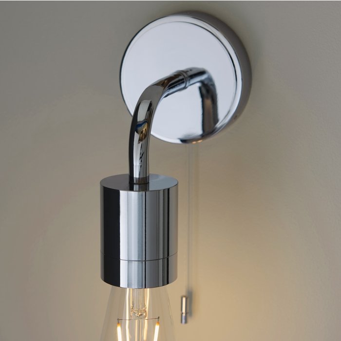 Jane - Modern Chrome Bathroom Wall Light