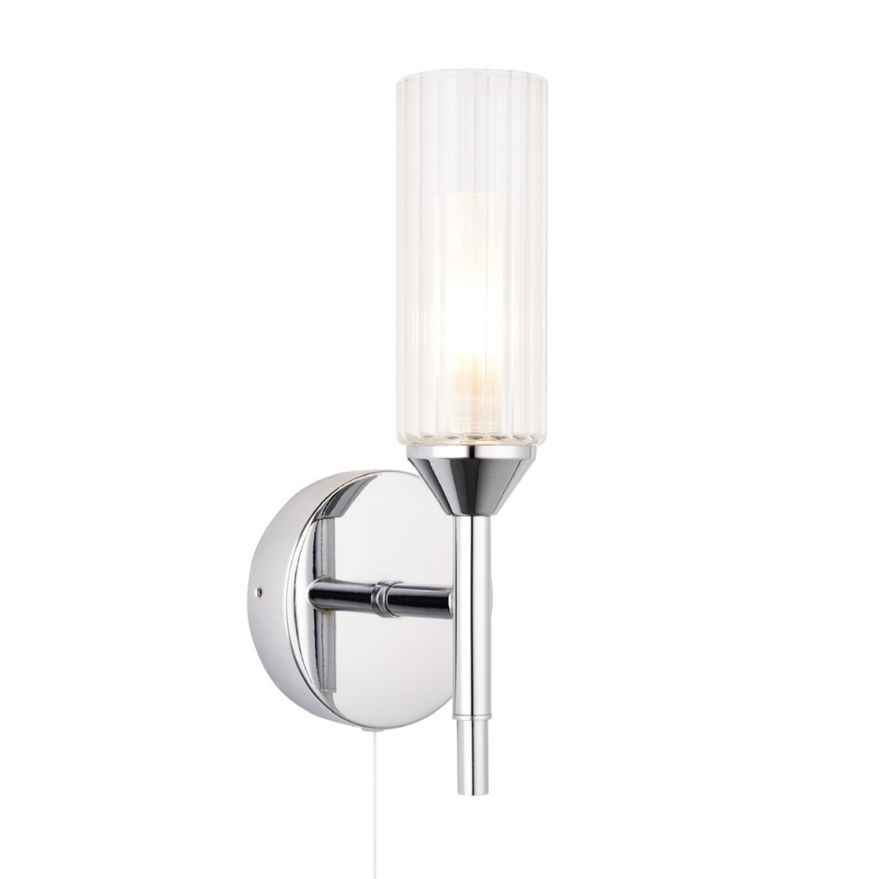 Livex Lighting Mission 3-Light Brushed Nickel Glass Vanity Light | LV103391 - View #3