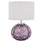 Elderdale - Pink Glass Table Lamp and Shade - Laura Ashley