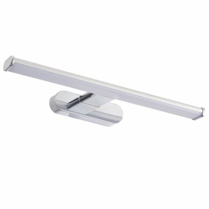 Lida - Minimalist Modern Chrome Strip LED Bathroom Wall Light