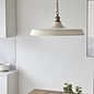 Kiplin - Warm White & Satin Gold Mid Century Pendant