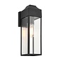 Craig - Black Rectangle Lantern Wall Light