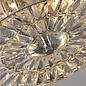 Fernhurst - 3 Light Polished Chrome & Crystal Flush Ceiling Light - Laura Ashley