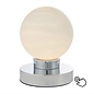 Robert - Chrome Globe Touch Table Lamp