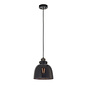 Jet - Modern Black Pendant with Black Tinted Glass Shade