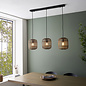 Roman - Natural Bamboo 3 Light Linear Pendant