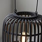 Roman - Black Bamboo Table Lamp