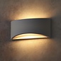Toko - LED Plaster Curved Wall Light - Medium