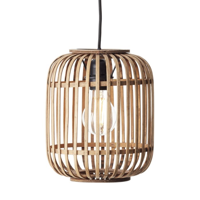 Roman - Natural Bamboo Pendant Light