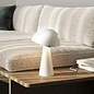 Cowl - White Scandi Table Lamp with Adjustable Shade