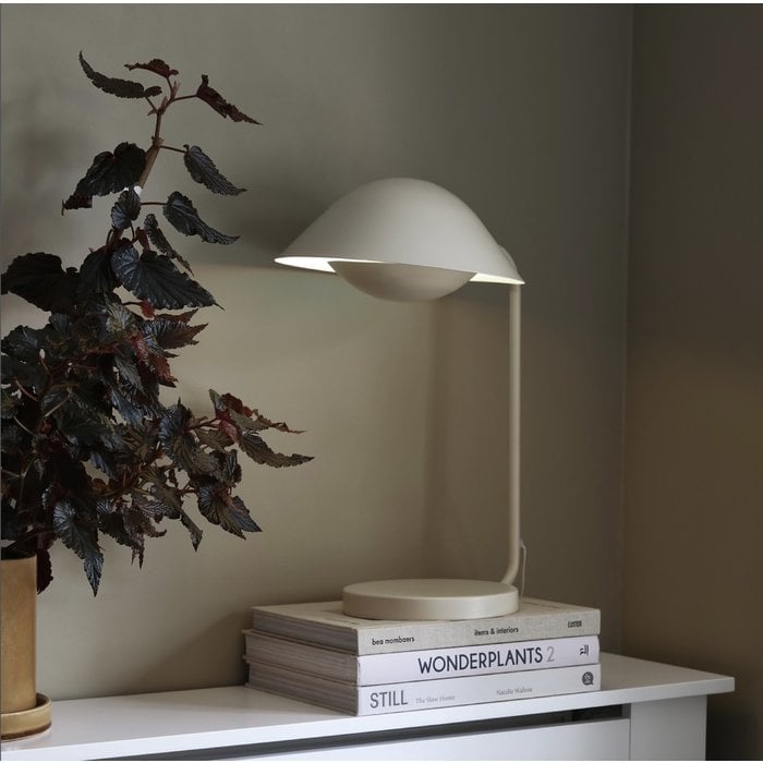 Freda - Scandi Beige Table Lamp