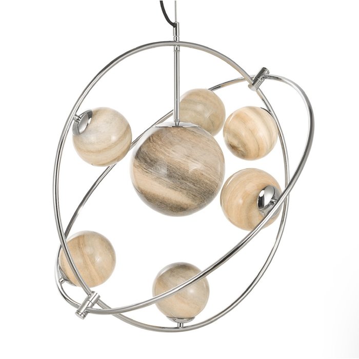 Marble  - Art Glass Sphere Feature Light