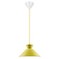 Dialle - Small Minimalist Scandi Pendant - Yellow