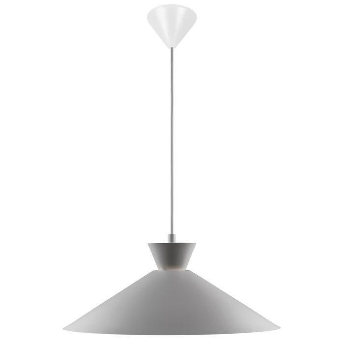 Dialle - Minimalist Scandi Pendant - Grey