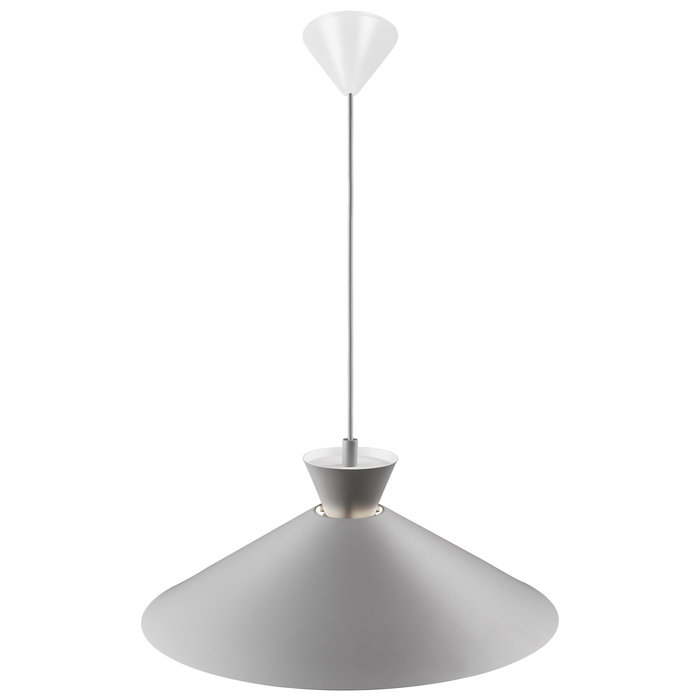 Dialle - Minimalist Scandi Pendant - Grey