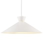 Dialle - Minimalist Scandi Pendant - White