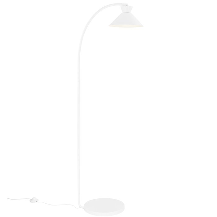 Dialle - Minimalist Scandi Floor Lamp - White