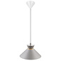 Dialle - Small Minimalist Scandi Pendant - Grey