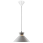 Dialle - Small Minimalist Scandi Pendant - Grey