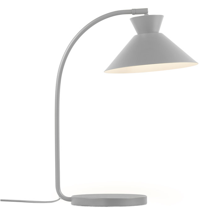 Dialle - Scandi Table Lamp - Grey