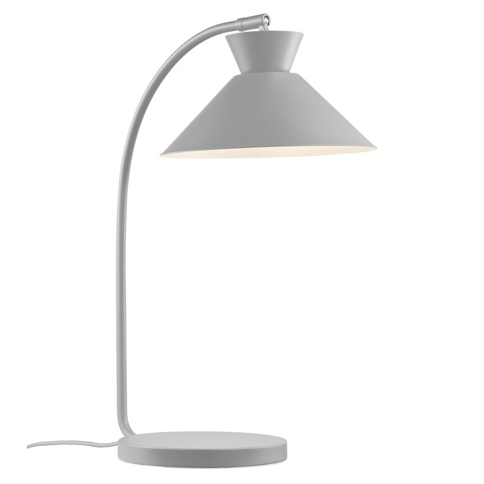 Dialle - Scandi Table Lamp - Grey