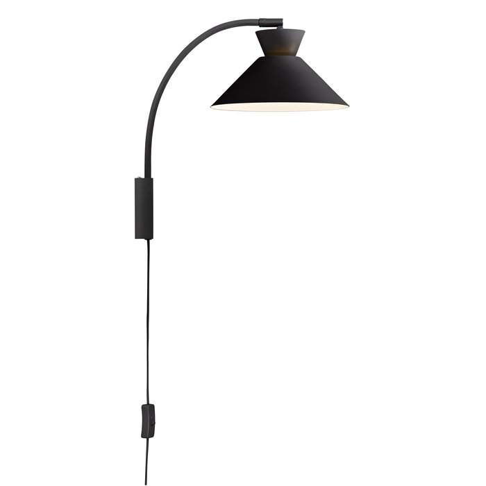 Dialle - Scandi Wall Light - Black