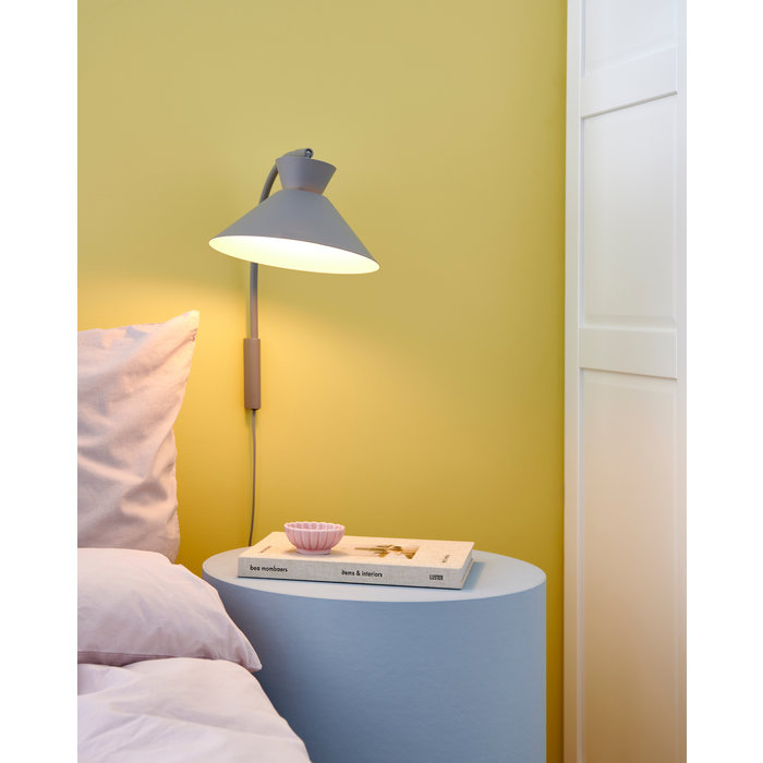 Dialle - Scandi Wall Light - Grey