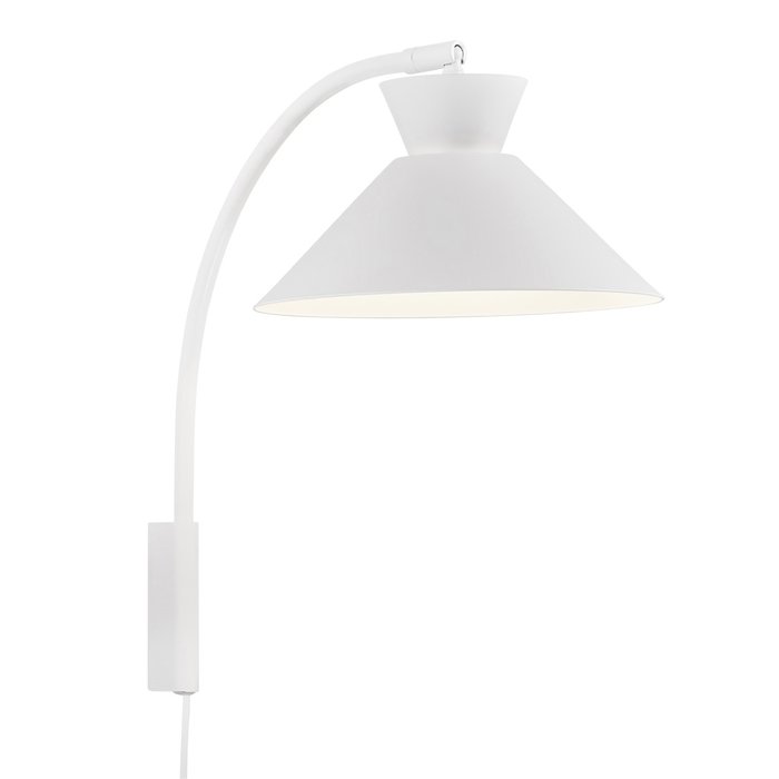 Dialle - Scandi Wall Light - White