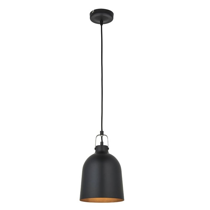 Nostra - Classic Industrial Pendant - Matt Black