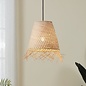 Claye - Natural Wood Shade Pendant