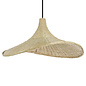 Maxey - Natural Wood Shade Oval Pendant