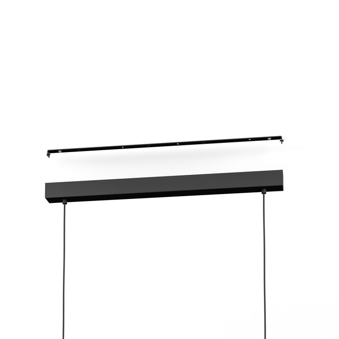 Umble - Black and Gold Modern 2 Light Linear Pendant