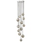 Marble  - Art Glass Extra Long Cluster Pendant Light