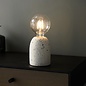 White Terrazzo Table Lamp