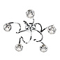 Ancona - 5 Light Flush - Polished Chrome