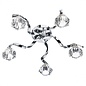 Ancona - 5 Light Flush - Polished Chrome