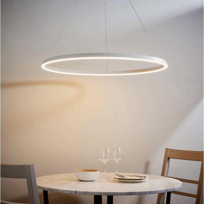 Staden - Minimalist LED White Ring Feature Light